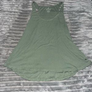 Green soft & sexy American eagle large tank top